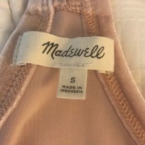 Velvet beige bodysuit never worn